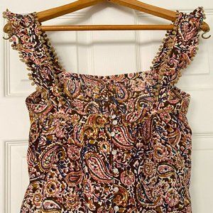 Sezane Cropped Cotton Tank